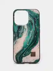 Чехол для iPhone 13 Pro Малахит