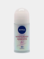Дезодорант-антиперспирант шариковый  NIVEA "Жемчужная красота", женский, 50 мл