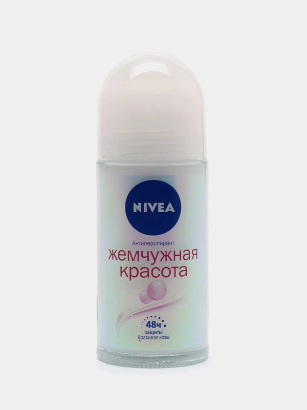 Дезодорант-антиперспирант шариковый  NIVEA "Жемчужная красота", женский, 50 мл