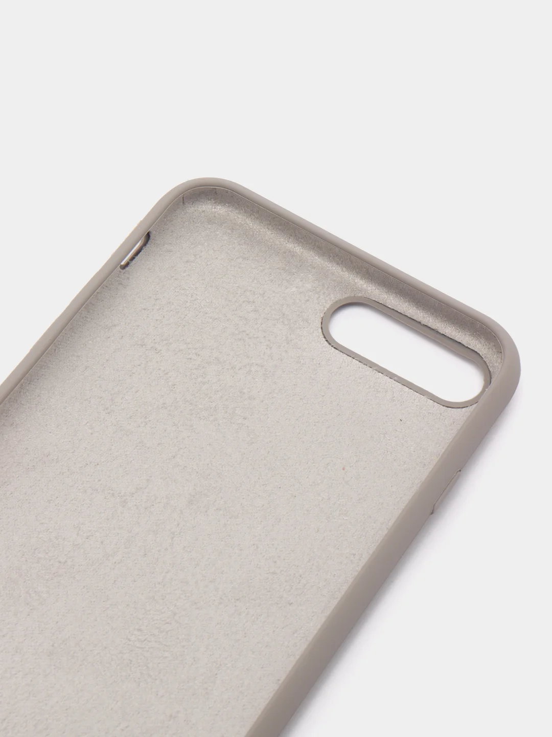 Серый меланж чехол для iPhone