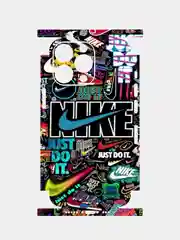 Защитная пленка, наклейка Nike (найк) Skin  на телефон iPhone 11/12/12Pro/13/13Pro