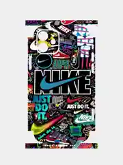 Защитная пленка, наклейка Nike (найк) Skin  на телефон iPhone 11/12/12Pro/13/13Pro