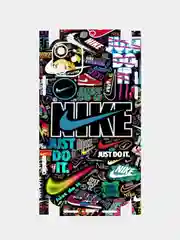 Защитная пленка, наклейка Nike (найк) Skin  на телефон iPhone 11/12/12Pro/13/13Pro