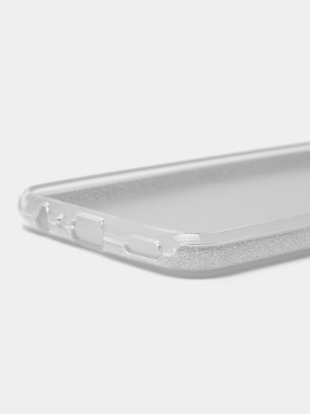 Серебряный чехол для Honor X8, силиконовый