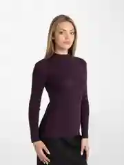 Фиолетовый водолазка женская
