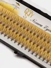Пучковые накладные ресницы Nesura для наращивания 10D/20D