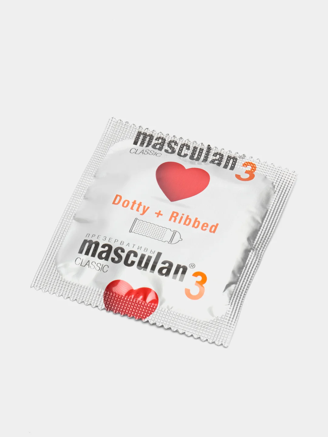 Презервативы Masculan 3 Classic, с колечками и пупырышками, 6 штук