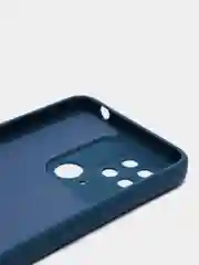 Индиго чехол Xiaomi Redmi 10C / Poco C40, Сяоми Редми 10С, силиконовый, с мягким подкладом