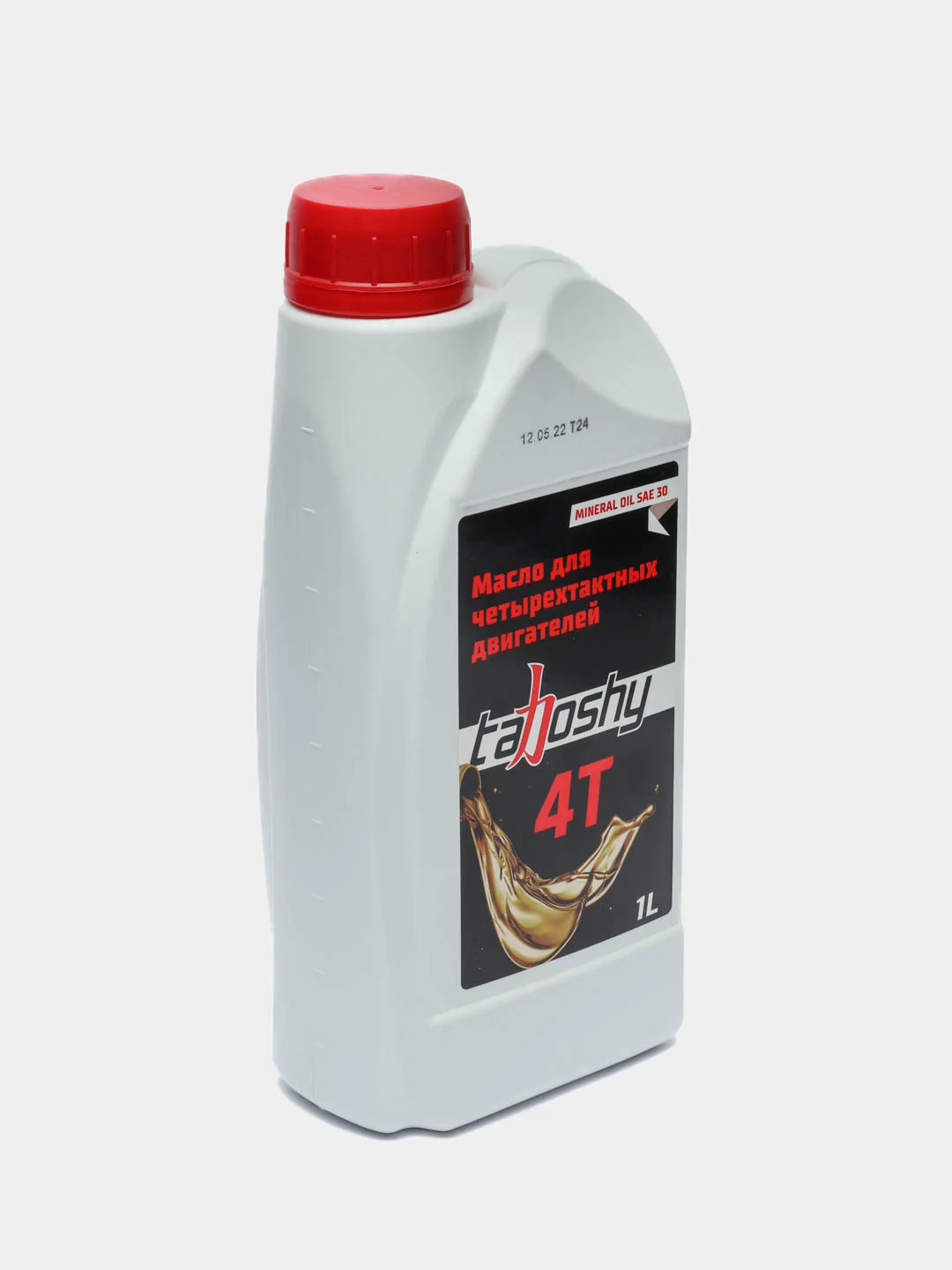 Масло моторное минеральное 4Т, 1 л SAE 30, Tahoshy