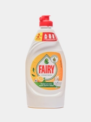 Средство для мытья посуды Fairy "Сочный лимон", 450 мл