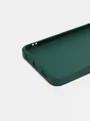 Тёмно-зелёный чехол Xiaomi Redmi Note 10 4G, Note 10S, Poco M5S силиконовый (Редми Нот 10С, Поко М5С)