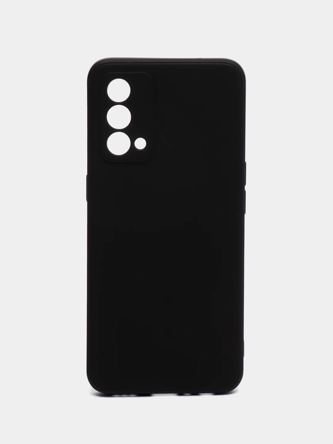 Черный силиконовый чехол для Realme GT Master Edition (Реалми ГТ Мастер Едишн), прозрачный