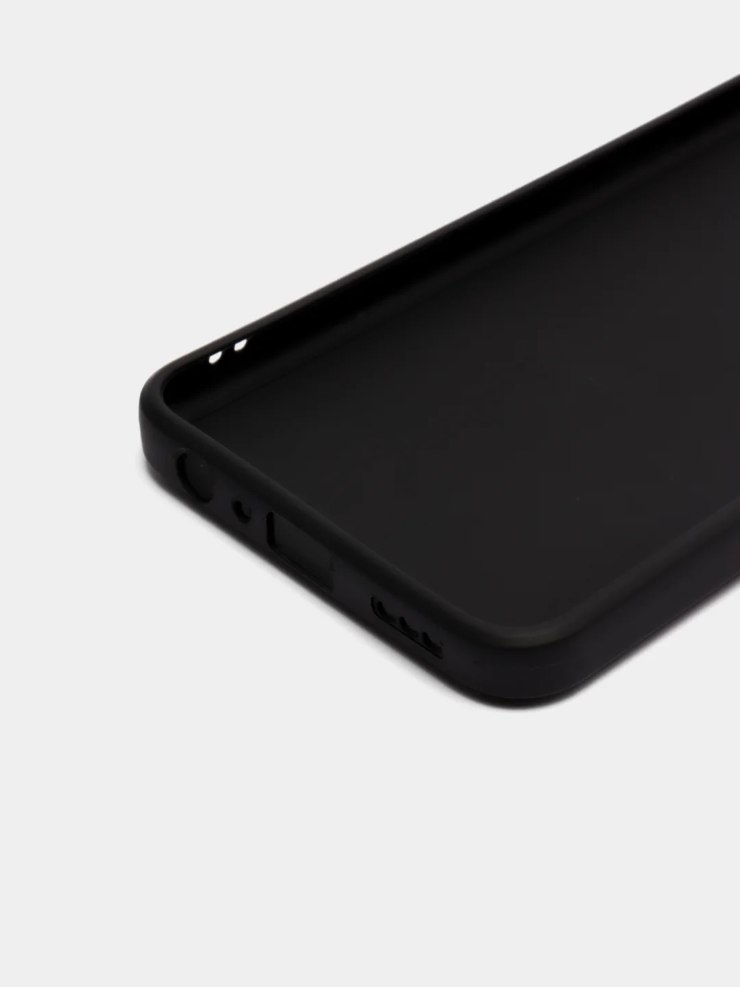 Черный силиконовый чехол для Realme GT Master Edition (Реалми ГТ Мастер Едишн), прозрачный