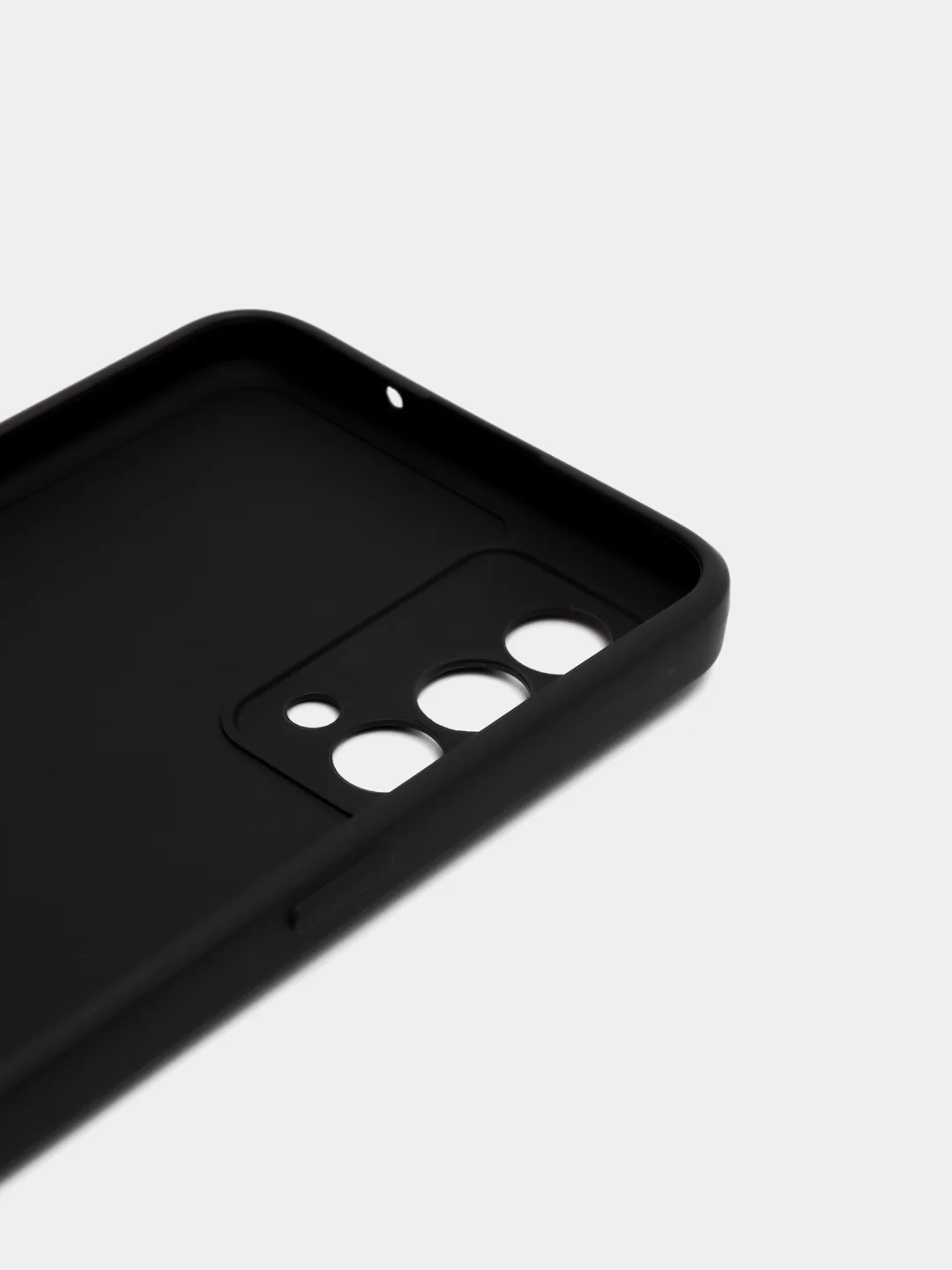 Черный силиконовый чехол для Realme GT Master Edition (Реалми ГТ Мастер Едишн), прозрачный