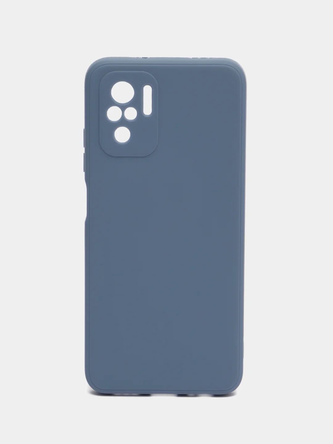 Синий меланж чехол Xiaomi Redmi Note 10 4G, Note 10S, Poco M5S силиконовый (Редми Нот 10С, Поко М5С)