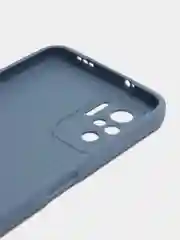 Синий меланж чехол Xiaomi Redmi Note 10 4G, Note 10S, Poco M5S силиконовый (Редми Нот 10С, Поко М5С)