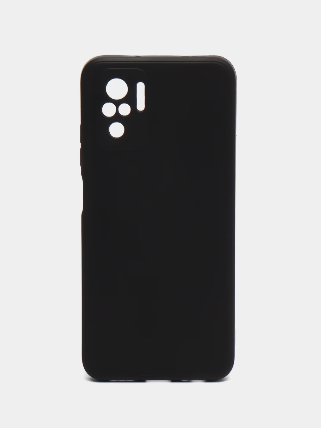 Черный чехол Xiaomi Redmi Note 10 4G, Note 10S, Poco M5S силиконовый (Редми Нот 10С, Поко М5С)