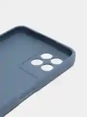 Синий меланж силиконовый чехол для Realme 8i, Narzo 50 (Реалми 8 ай, Нарзо 50), прозрачный