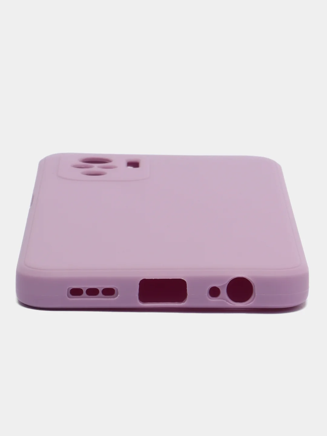 Лавандовый чехол Xiaomi Redmi Note 10 4G, Note 10S, Poco M5S силиконовый (Редми Нот 10С, Поко М5С)