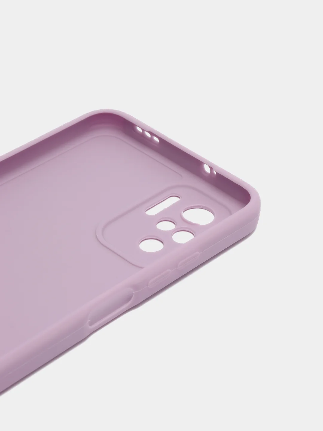 Лавандовый чехол Xiaomi Redmi Note 10 4G, Note 10S, Poco M5S силиконовый (Редми Нот 10С, Поко М5С)