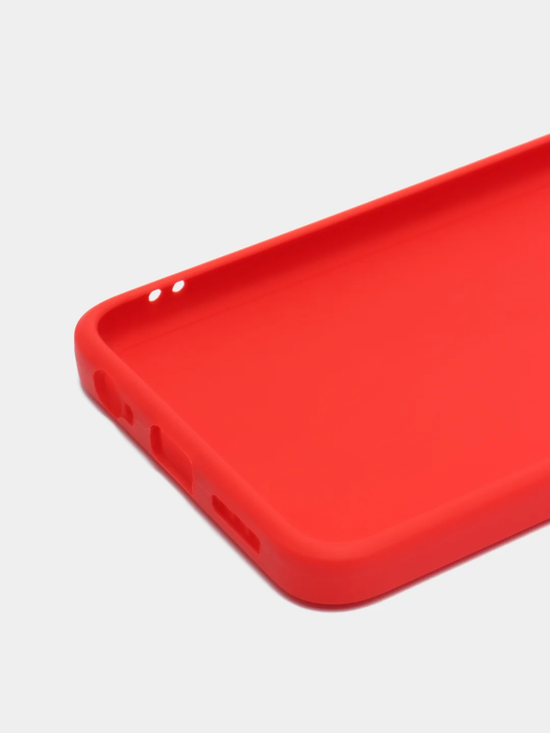 Красный чехол Xiaomi Redmi Note 10 4G, Note 10S, Poco M5S силиконовый (Редми Нот 10С, Поко М5С)