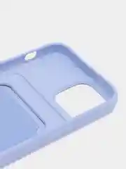 Голубой чехол с карманом для карт для iPhone 13, Pro, Pro Max, mini, разные цвета