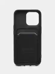 Черный чехол с карманом для карт для iPhone 13, Pro, Pro Max, mini, разные цвета