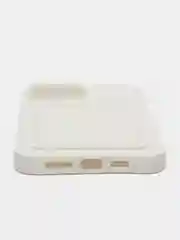 Белый чехол с карманом для карт для iPhone 13, Pro, Pro Max, mini, разные цвета