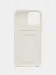 Белый чехол с карманом для карт для iPhone 13, Pro, Pro Max, mini, разные цвета