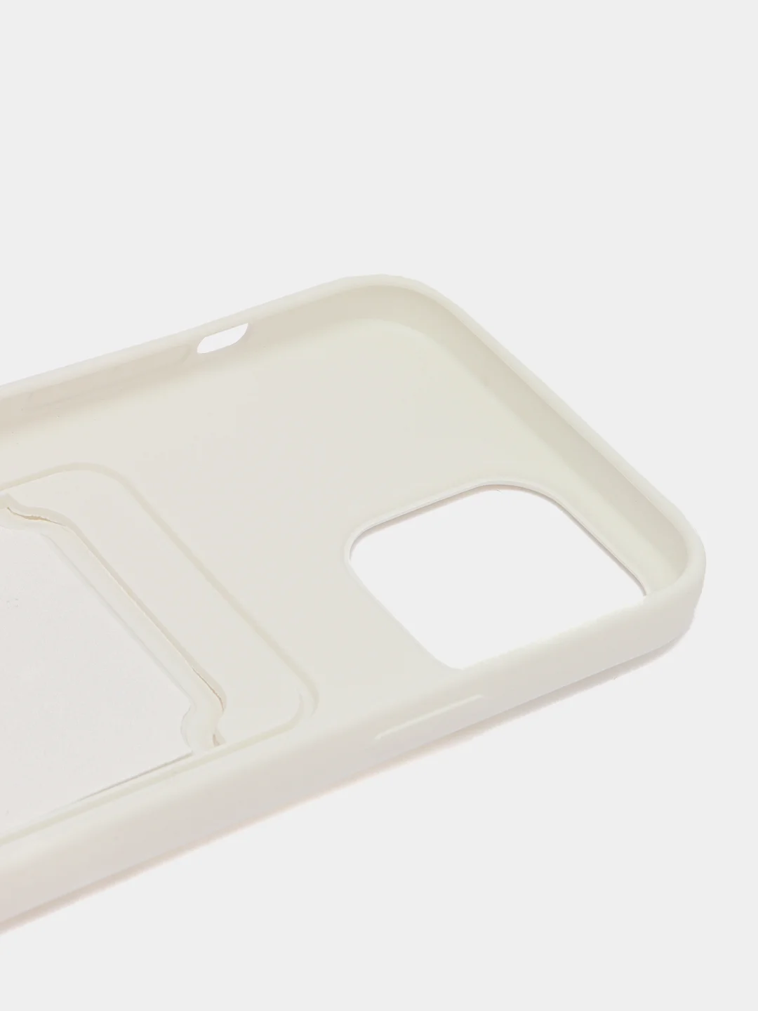 Белый чехол с карманом для карт для iPhone 13, Pro, Pro Max, mini, разные цвета
