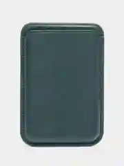 Тёмно-зелёный картхолдер Mag Safe для iPhone 12 mini, 12 pro max, 13 pro, 13 pro max, 13 mini