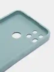 Светло-синий чехол для Realme C12, C25, C25S силиконовый (Реалми С12, С25, С25С)