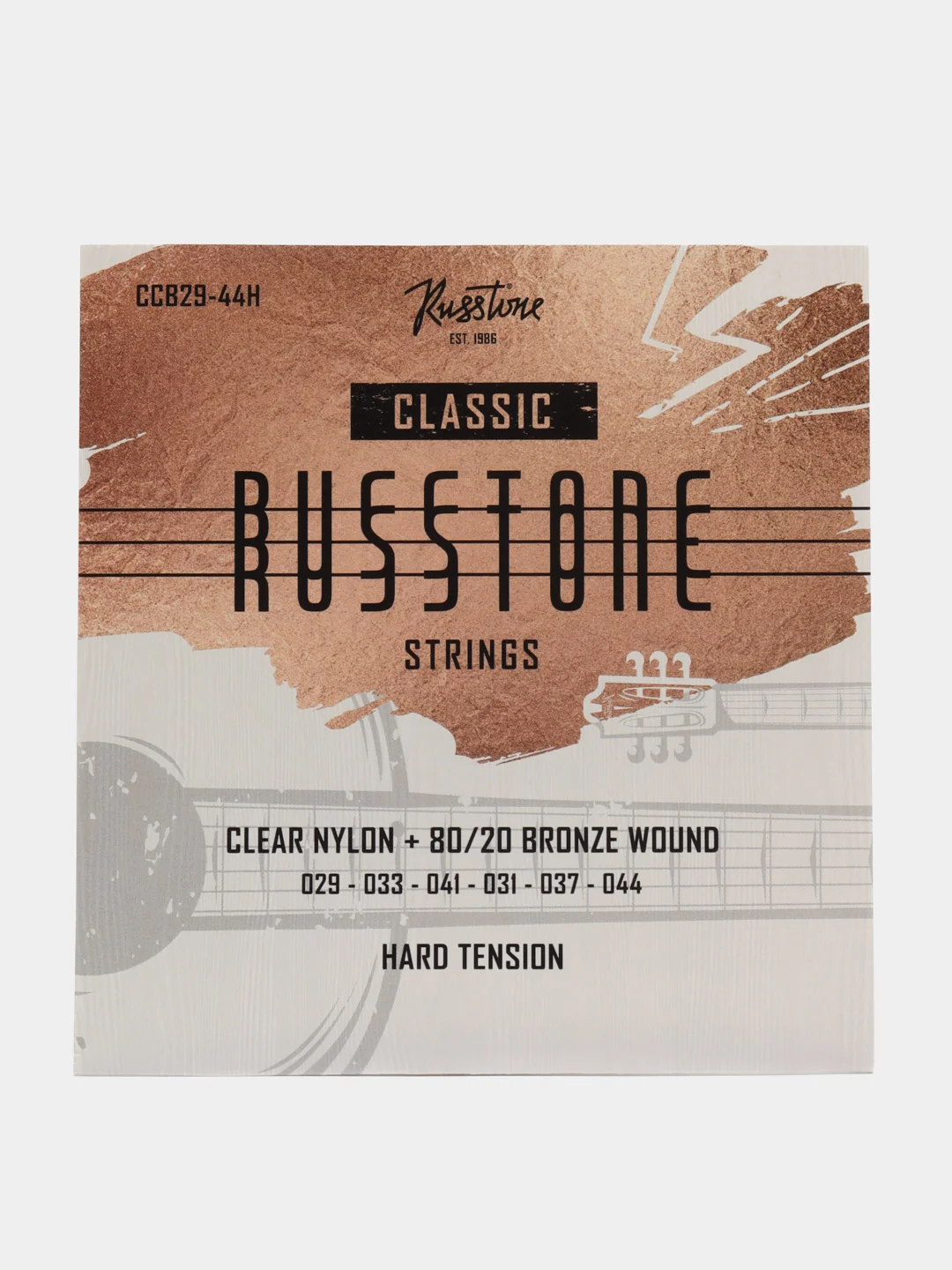 Струны для классической гитары Russtone CCB, обмотка бронза 80/20