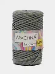 Хаки пряжа для макраме Arachna "Macrame Mini"