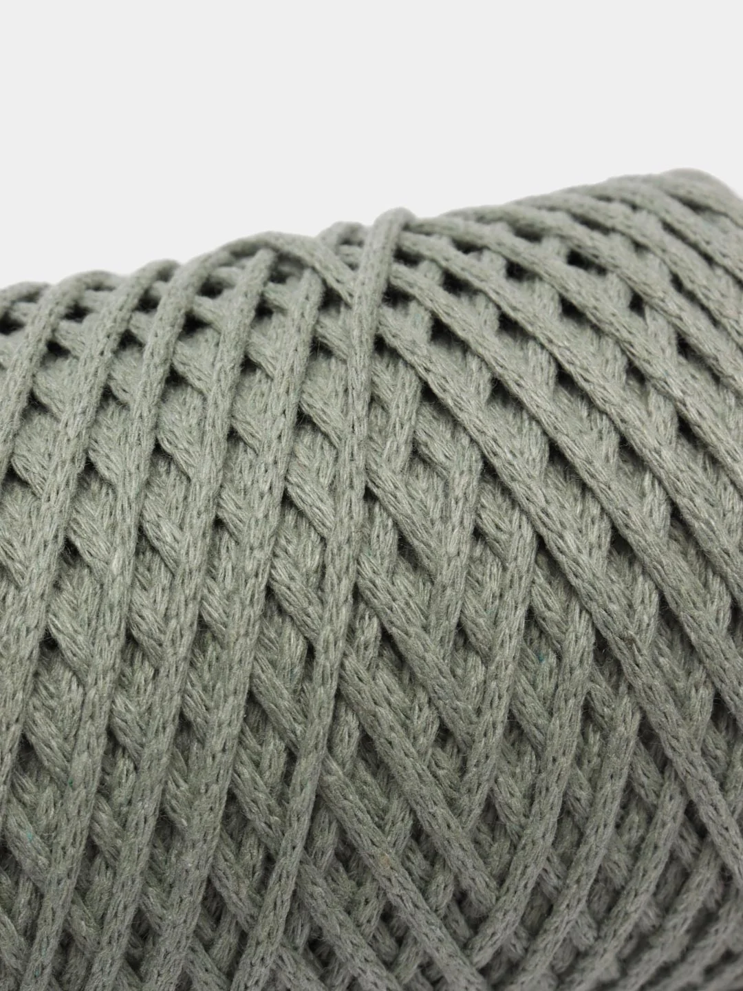 Хаки пряжа для макраме Arachna "Macrame Mini"