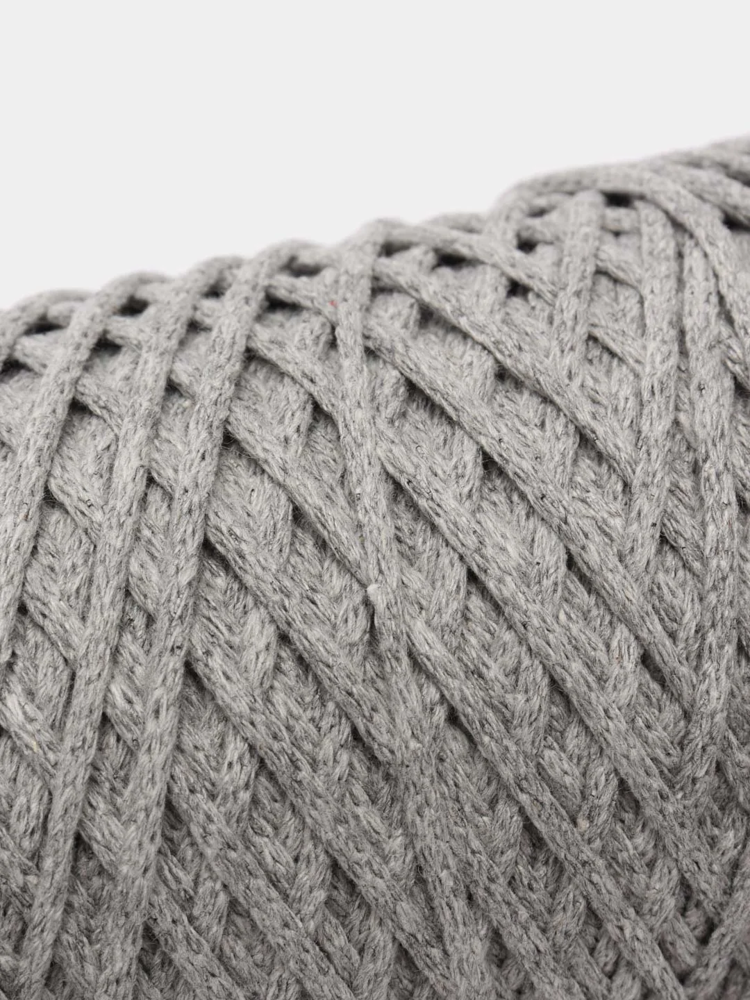 Серый пряжа для макраме Arachna "Macrame Mini"