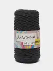 Тёмно-серый пряжа для макраме Arachna "Macrame Mini"