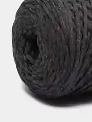 Тёмно-серый пряжа для макраме Arachna "Macrame Mini"