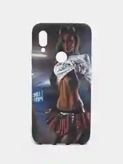 Алый чехол Luxo для Xiaomi Redmi 7, с принтом