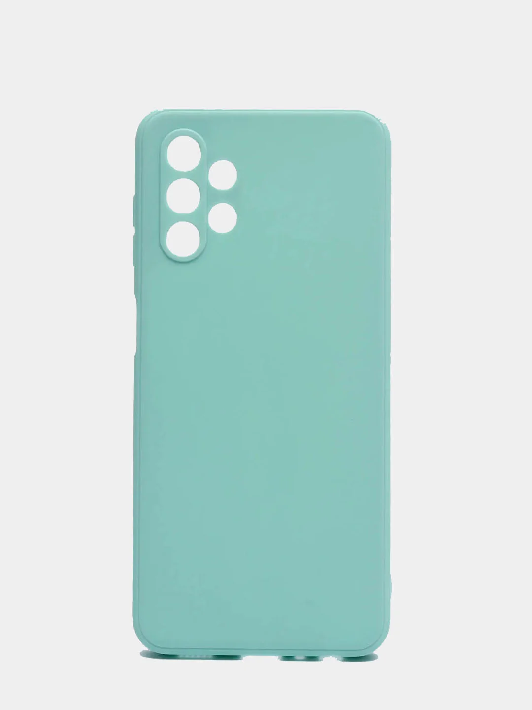 Чехол силиконовый на Samsung Galaxy A13 4G (Самсунг Галакси А13), с защитой камеры
