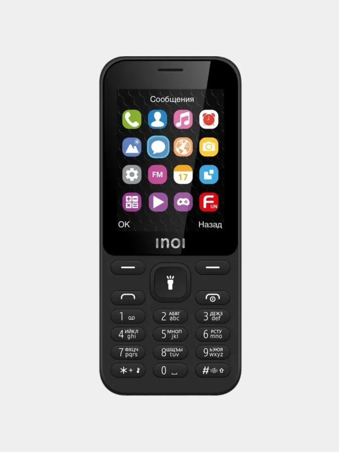 Черный мобильный телефон INOI 241