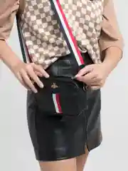 Черный сумка женская через плечо, базовая