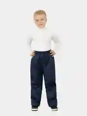 Синий брюки для девочки, для мальчика на синтепоне, демисезонные Arctic kids