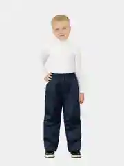 Синий брюки для девочки, для мальчика на синтепоне, демисезонные Arctic kids
