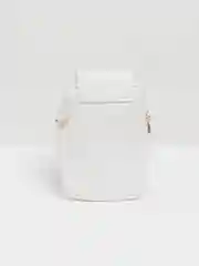 Белый сумка женская для телефона через плечо