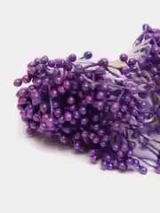 Фиолетовый аксессуар для рукоделия тычинки "Ягодки на ниточке"