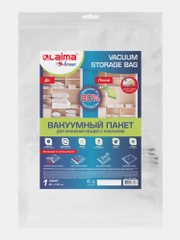 Вакуумный пакет с клапаном для хранения вещей 80х130см, LAIMA HOME, 607786