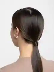 Белый серьги с жемчугом