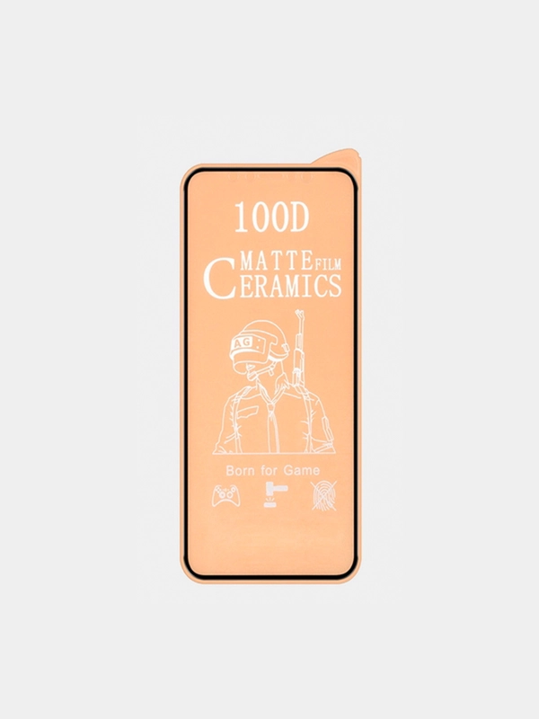 Защитное матовое стекло-пленка для iPhone 11 / XR / 12 / 12 Pro / 13 / 13 Pro / 12 Pro Max