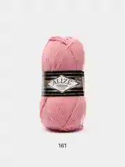 Пудровый пряжа Alize Superlana Klasik,  25% Шерсть 75% Акрил, 100 г, 280 м